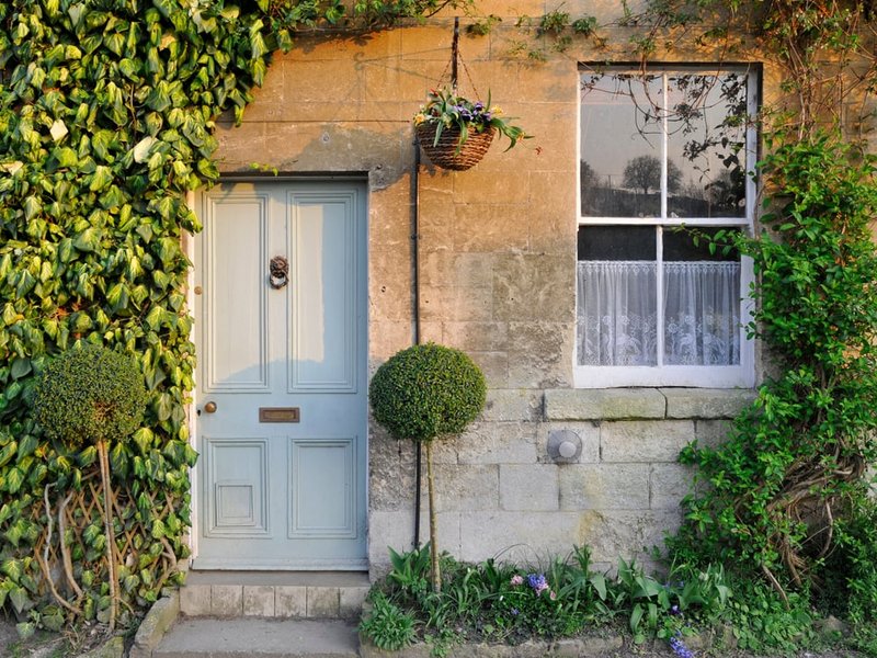 Cottage front door