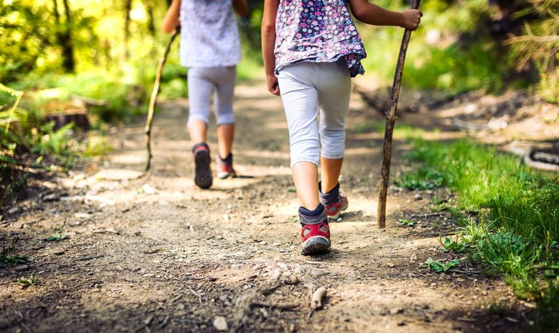 People hiking